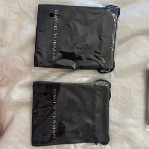 David Yurman pouches set of 2